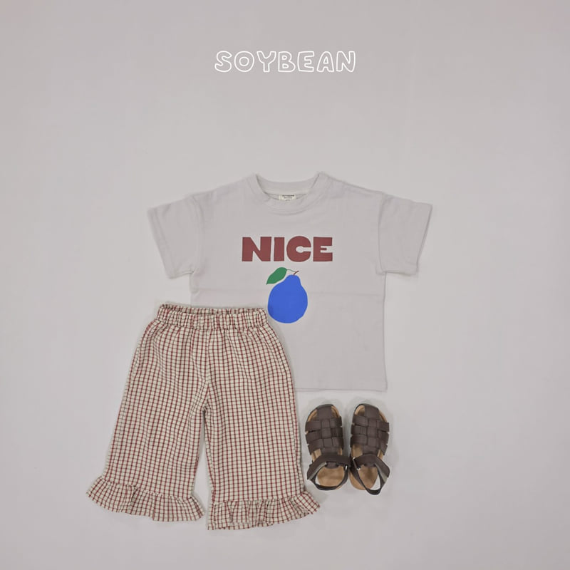 Soybean - Korean Children Fashion - #kidzfashiontrend - Nice Check Set - 8