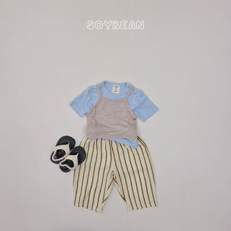 Soybean - Korean Children Fashion - #kidsstore - Linen Curve Travel Pants - 4