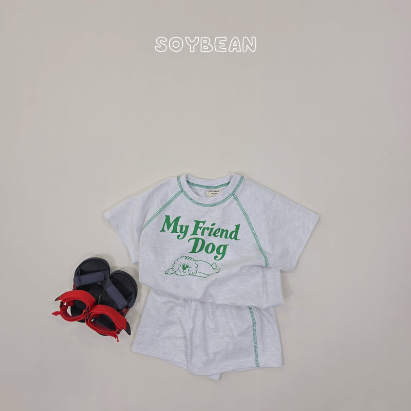 Soybean - Korean Children Fashion - #kidsstore - My Friend Set - 4