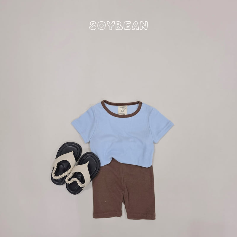 Soybean - Korean Children Fashion - #kidzfashiontrend - Tone-Tone Pajama Set - 3
