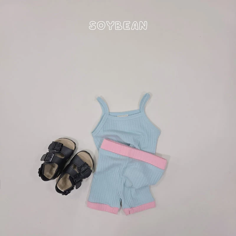 Soybean - Korean Children Fashion - #kidsstore - Color Block Set - 4