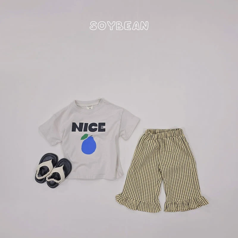 Soybean - Korean Children Fashion - #littlefashionista - Nice Check Set - 10