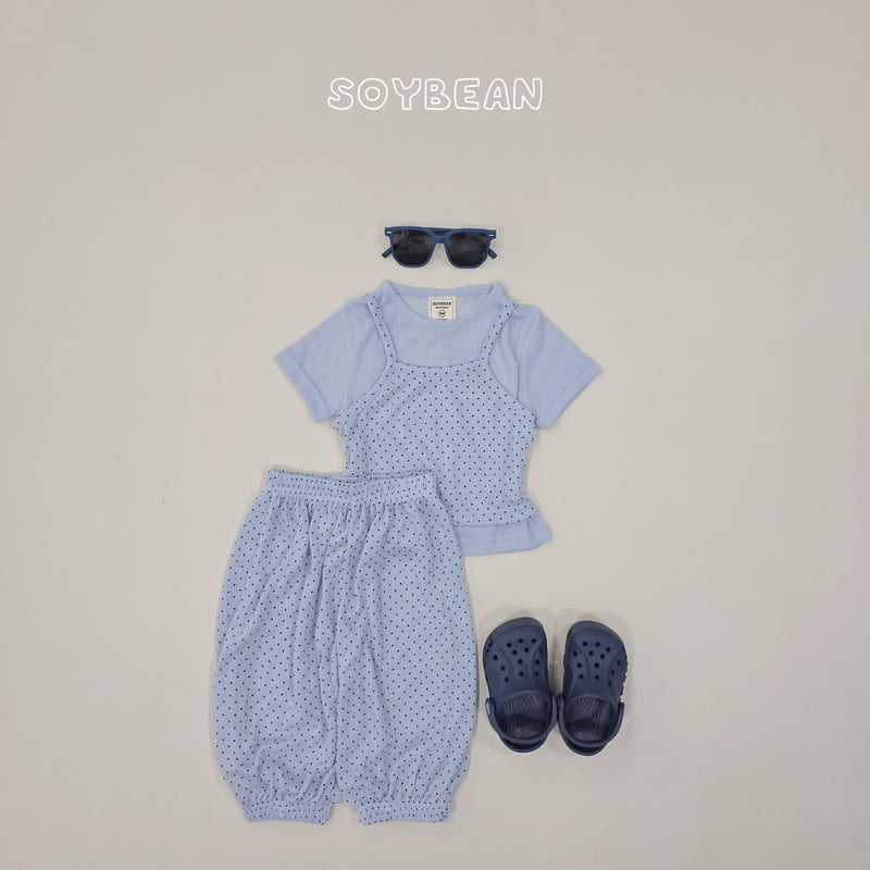 Soybean - Korean Children Fashion - #littlefashionista - Dot Layered Set - 9