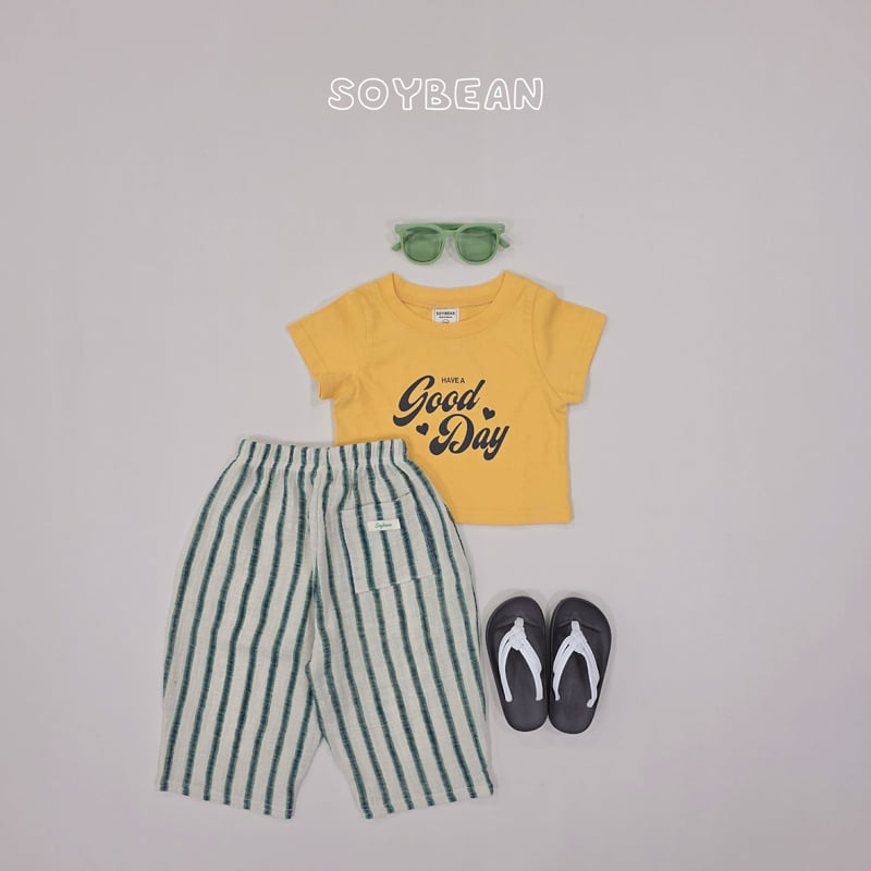 Soybean - Korean Children Fashion - #littlefashionista - Linen Curve Travel Pants - 6