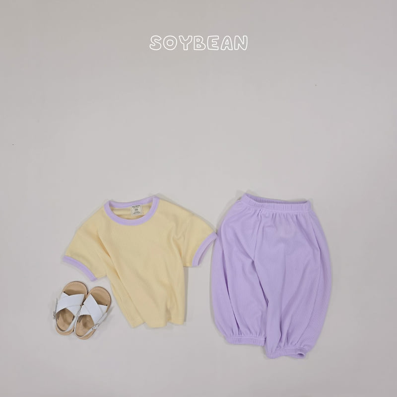 Soybean - Korean Children Fashion - #littlefashionista - Ringer Balloon Fit Set - 10