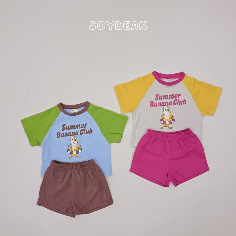 Soybean - Korean Children Fashion - #littlefashionista - Banana Club Set - 12