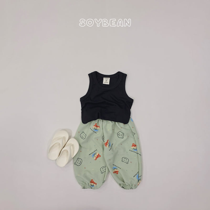Soybean - Korean Children Fashion - #littlefashionista - Summer Ribbed Sleeveless Top - 8