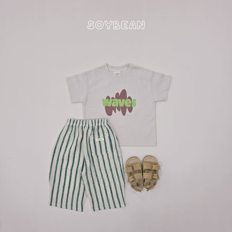 Soybean - Korean Children Fashion - #littlefashionista - Wave Box Tee - 7