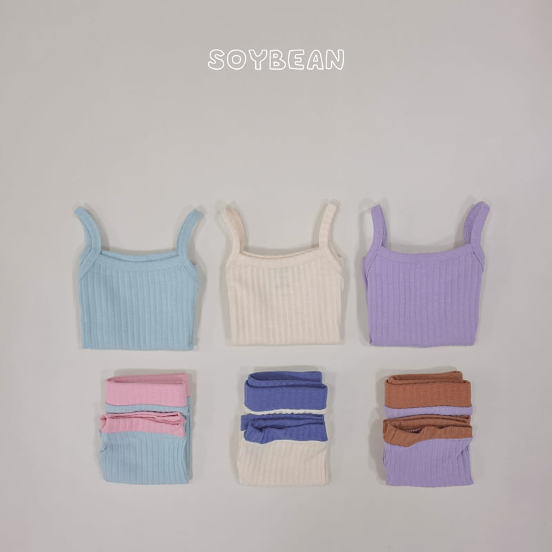 Soybean - Korean Children Fashion - #littlefashionista - Color Block Set - 6