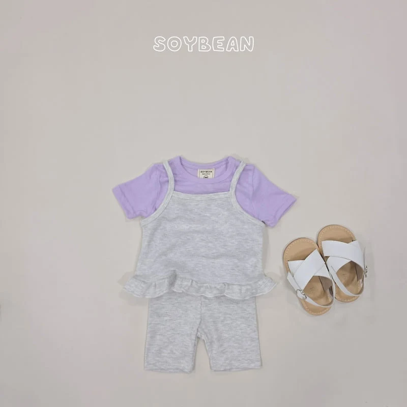 Soybean - Korean Children Fashion - #magicofchildhood - Kkyu Kkyu Set (set of 3) - 6