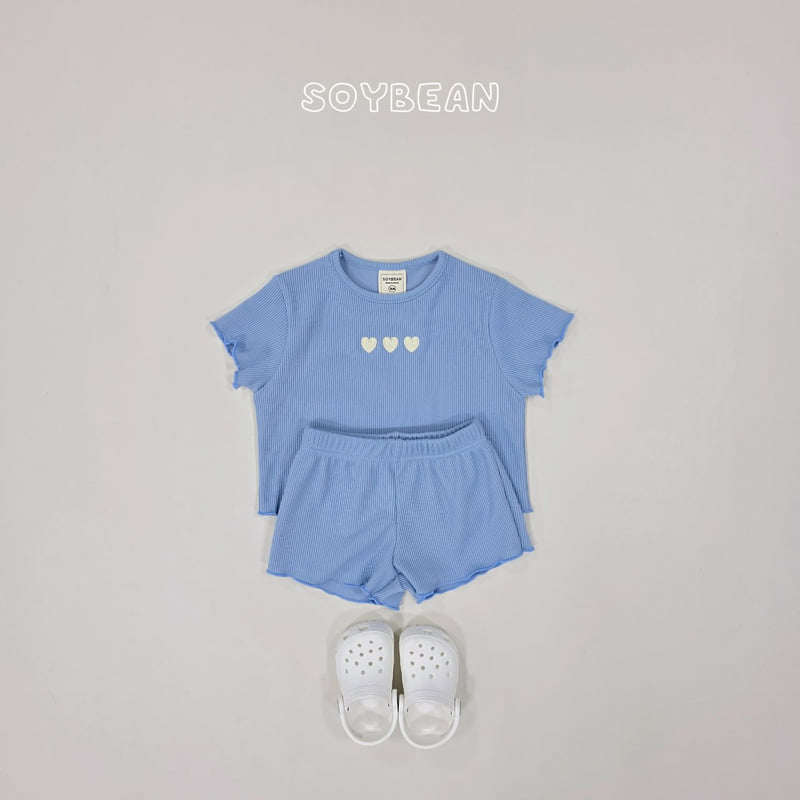 Soybean - Korean Children Fashion - #magicofchildhood - Heart Flutter Set - 12