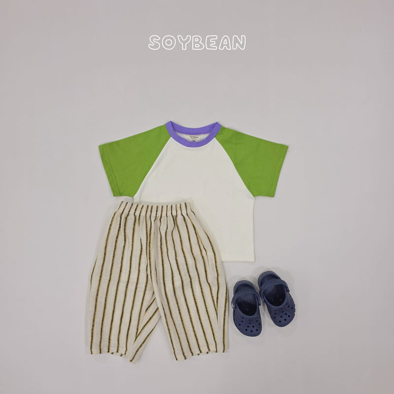 Soybean - Korean Children Fashion - #magicofchildhood - Summer Chupa Raglan Tee - 10