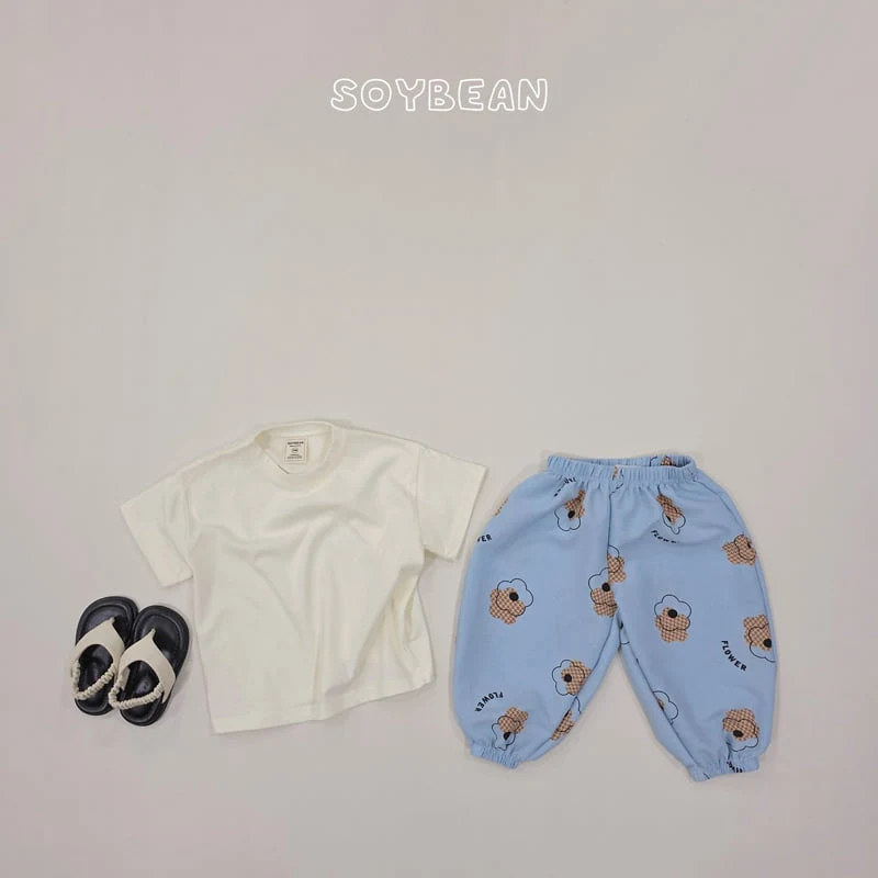 Soybean - Korean Children Fashion - #littlefashionista - Cotton Box Tee - 4