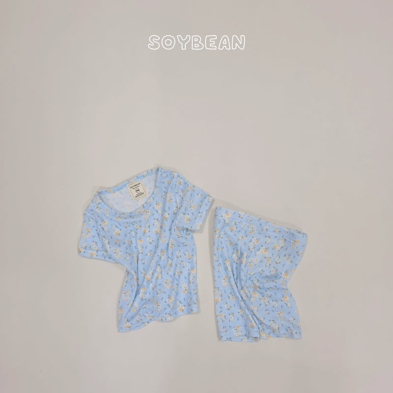 Soybean - Korean Children Fashion - #magicofchildhood - Summer Flower Pajama Set - 9
