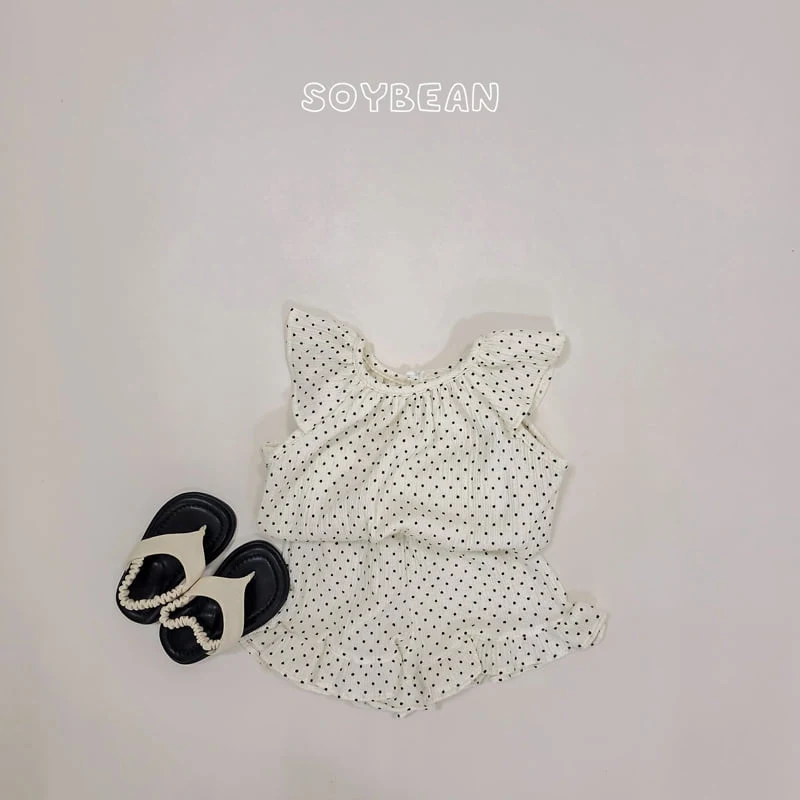 Soybean - Korean Children Fashion - #minifashionista - Dot Wing Set - 3