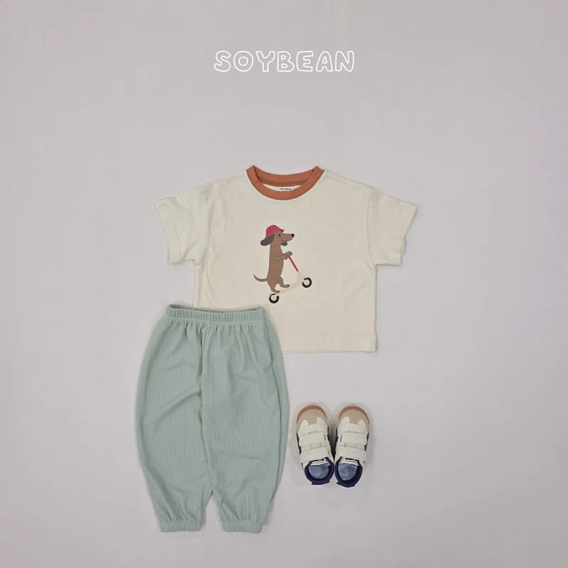 Soybean - Korean Children Fashion - #minifashionista - Riding Animal Tee - 7