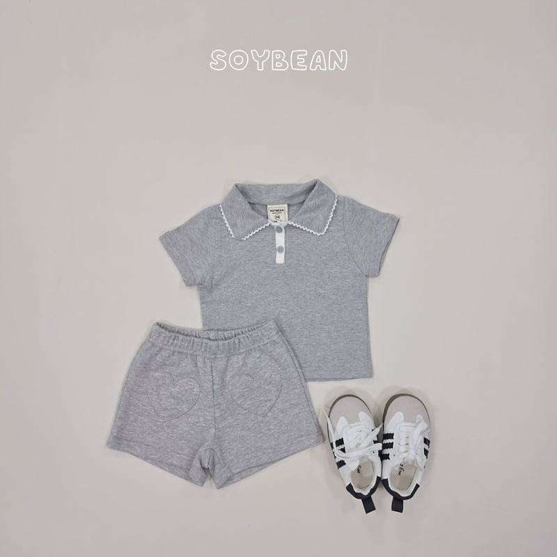 Soybean - Korean Children Fashion - #minifashionista - Collar Lace Tee - 9