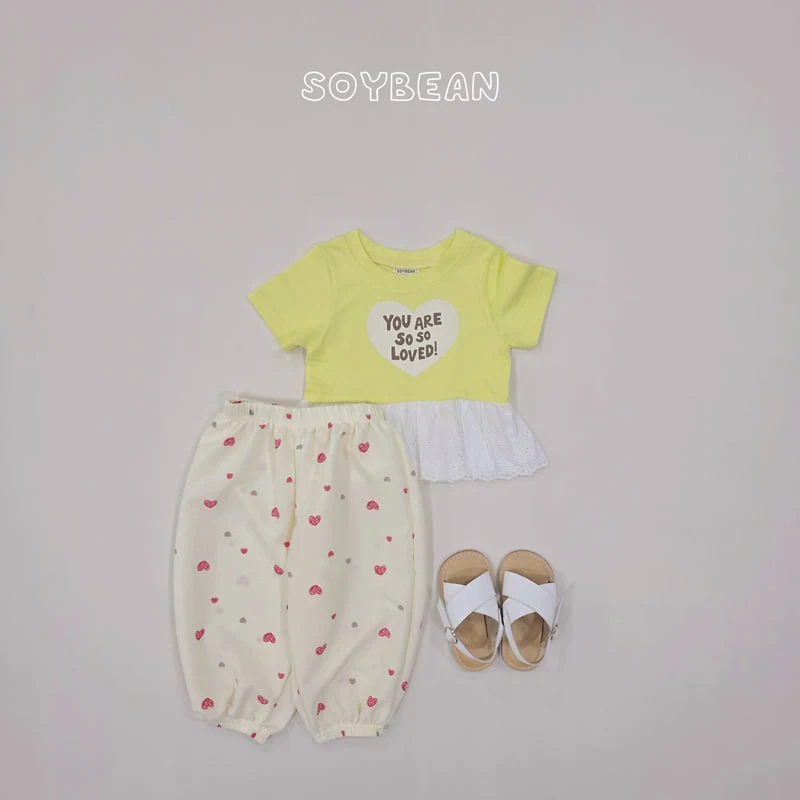 Soybean - Korean Children Fashion - #prettylittlegirls - Frill Tee - 8