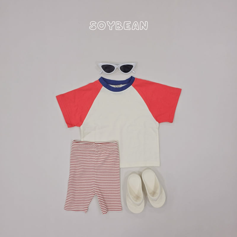 Soybean - Korean Children Fashion - #prettylittlegirls - Summer Chupa Raglan Tee - 12