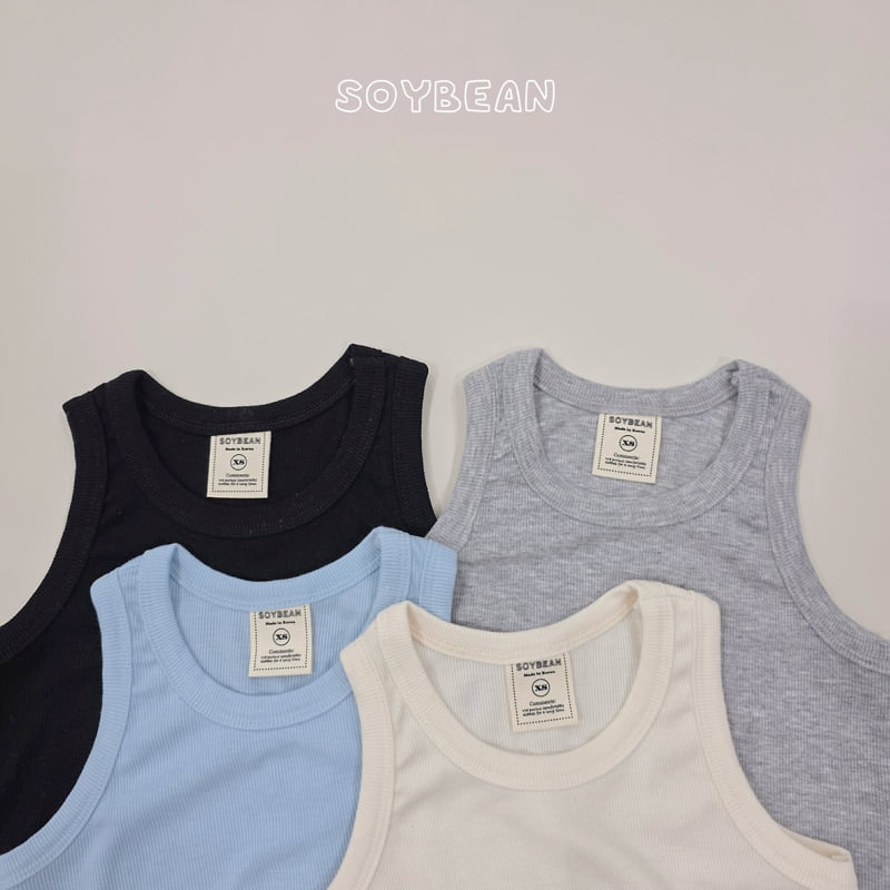 Soybean - Korean Children Fashion - #prettylittlegirls - Summer Ribbed Sleeveless Top - 11