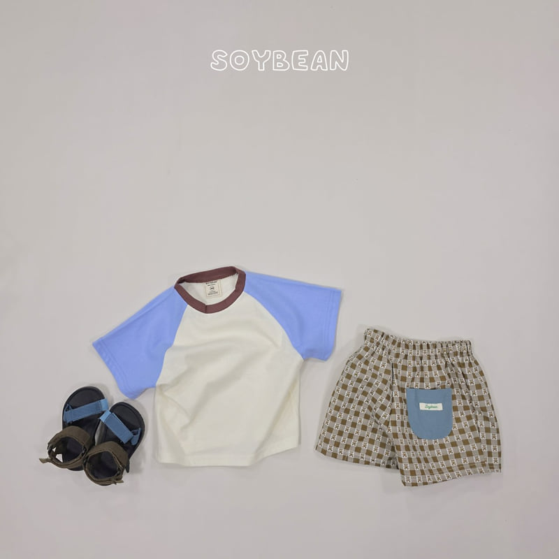 Soybean - Korean Children Fashion - #prettylittlegirls - Check Bear Shorts - 3