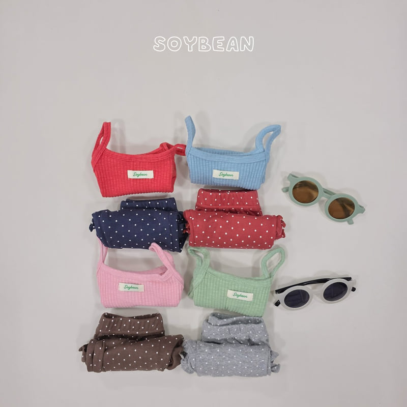 Soybean - Korean Children Fashion - #prettylittlegirls - Coco Dot Set - 7