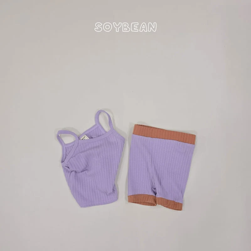 Soybean - Korean Children Fashion - #prettylittlegirls - Color Block Set - 9