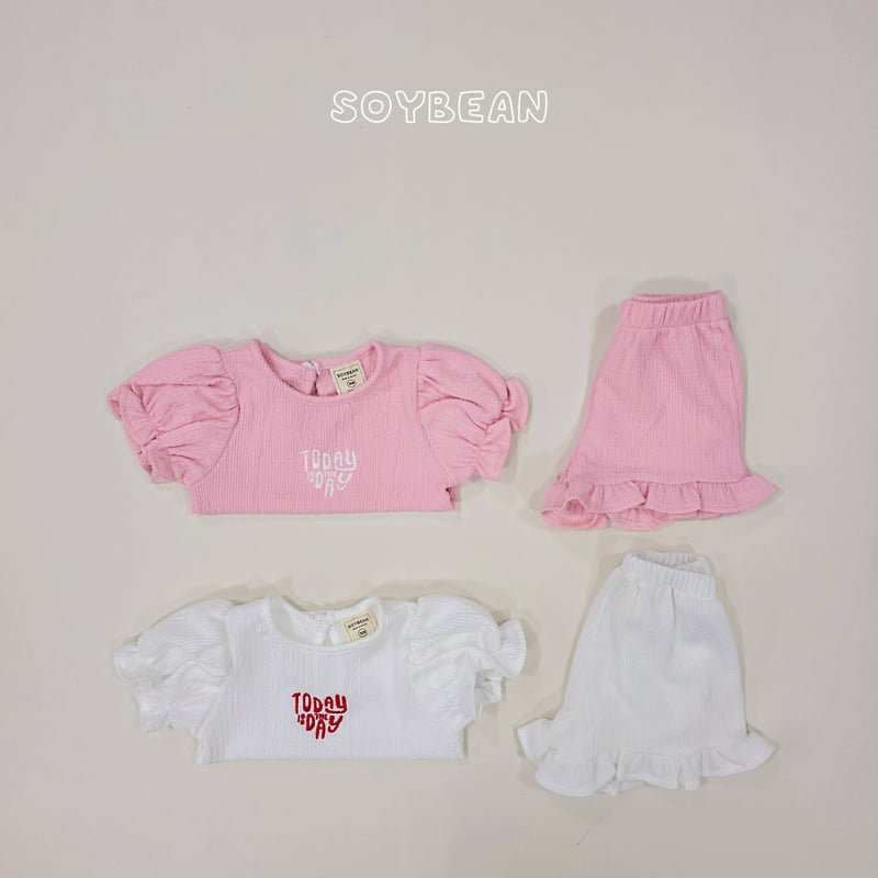Soybean - Korean Children Fashion - #prettylittlegirls - Today Puff Set - 7