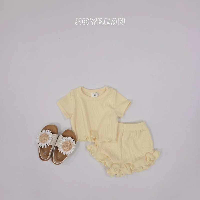 Soybean - Korean Children Fashion - #stylishchildhood - Fresh Frill Set - 9
