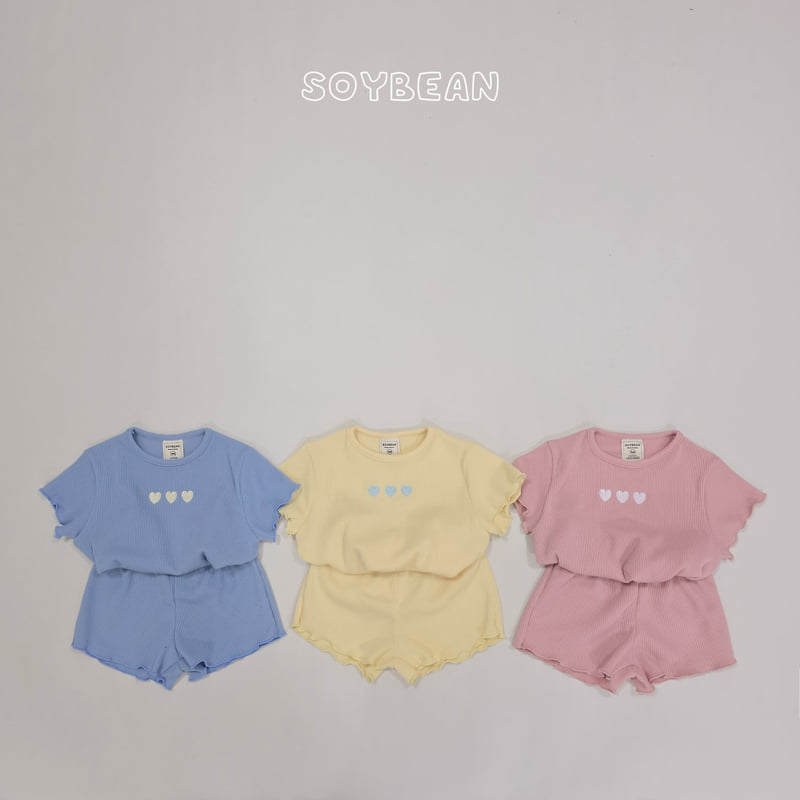 Soybean - Korean Children Fashion - #stylishchildhood - Heart Flutter Set