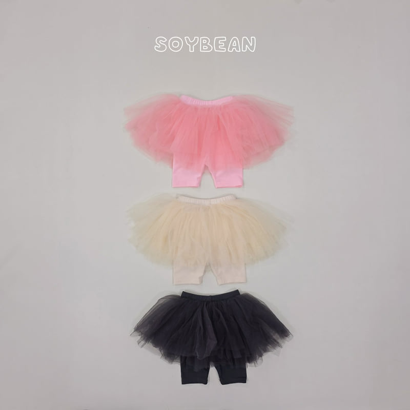 Soybean - Korean Children Fashion - #stylishchildhood - Ballerina Skirt Leggings - 6