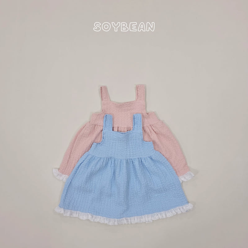 Soybean - Korean Children Fashion - #todddlerfashion - Little Lace One-piece - 8