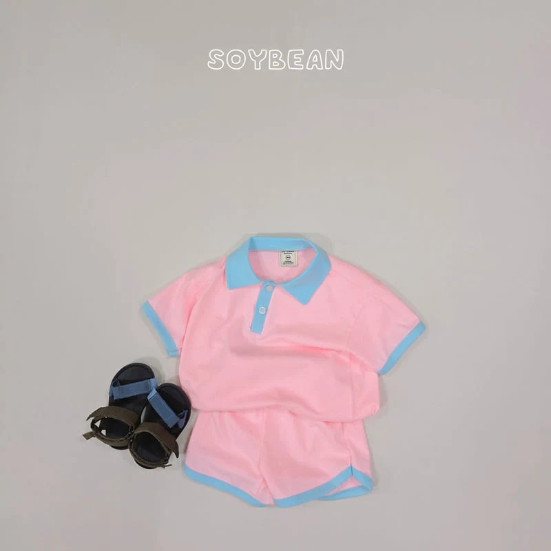 Soybean - Korean Children Fashion - #todddlerfashion - Collar Ringer Set - 3