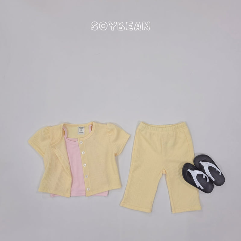 Soybean - Korean Children Fashion - #todddlerfashion - Bella Set (set of 3) - 3