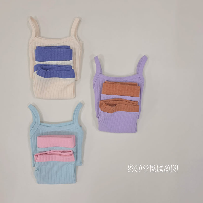 Soybean - Korean Children Fashion - #todddlerfashion - Color Block Set - 10