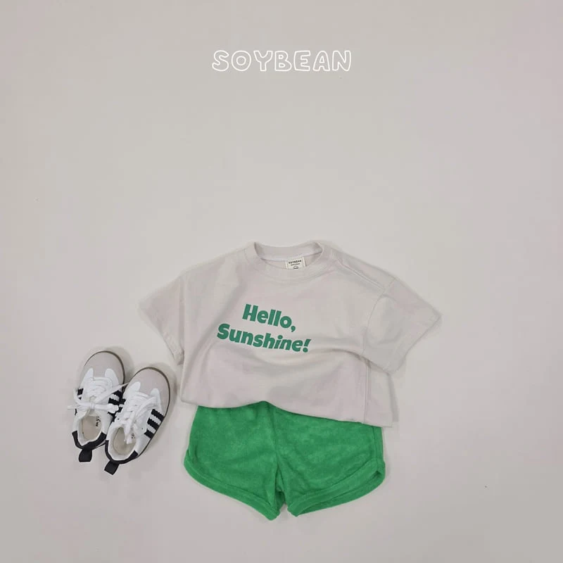 Soybean - Korean Children Fashion - #toddlerclothing - Sunshine Terry Set - 7