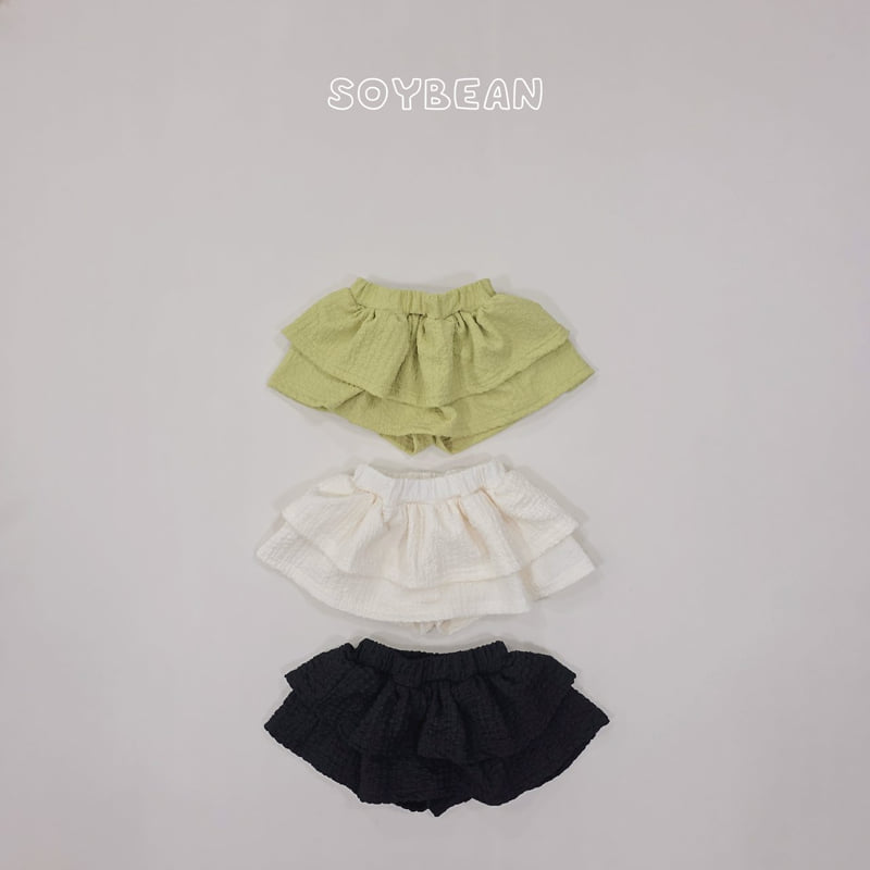 Soybean - Korean Children Fashion - #toddlerclothing - 2-Tier Cancan Skirt