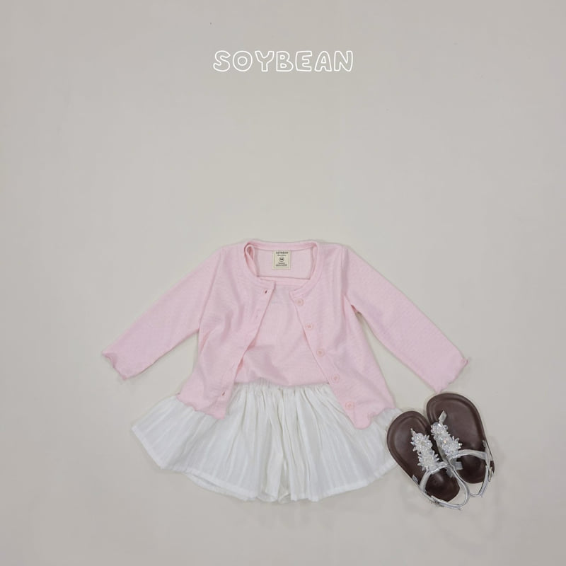 Soybean - Korean Children Fashion - #toddlerclothing - Embroidered Skirt Pants - 7