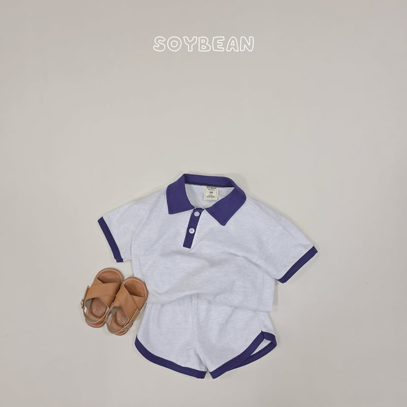 Soybean - Korean Children Fashion - #todddlerfashion - Collar Ringer Set - 4