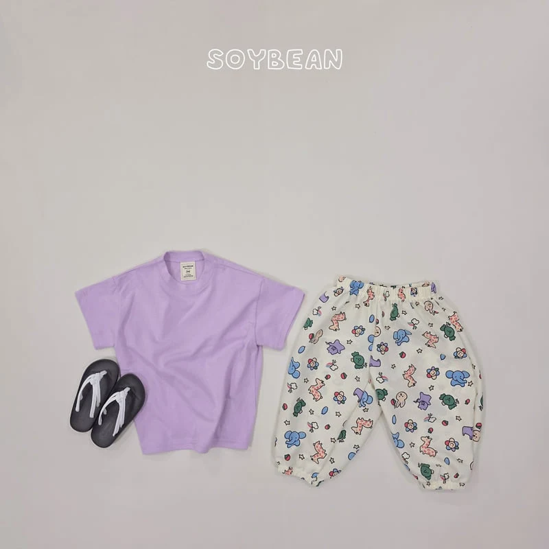 Soybean - Korean Children Fashion - #toddlerclothing - Cotton Box Tee - 8