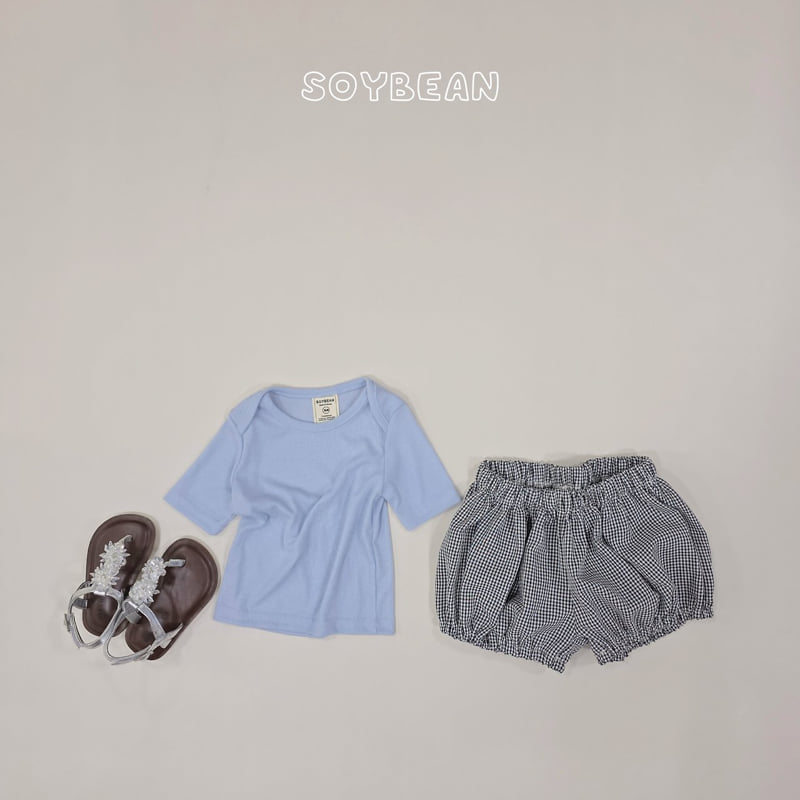 Soybean - Korean Children Fashion - #toddlerclothing - Pumpkin Check Set - 7