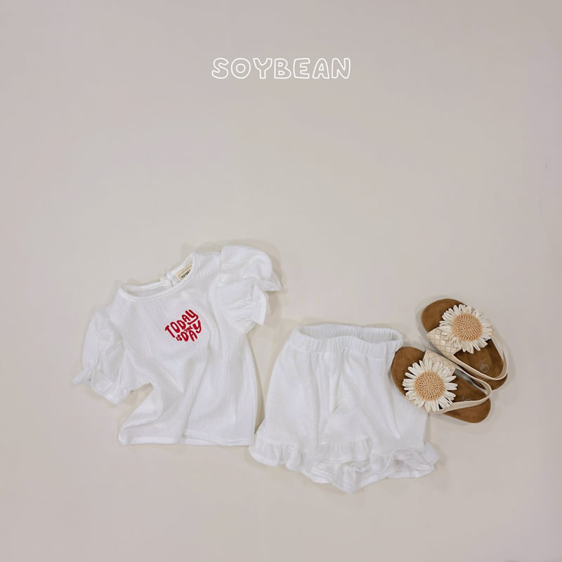 Soybean - Korean Children Fashion - #toddlerclothing - Today Puff Set - 9