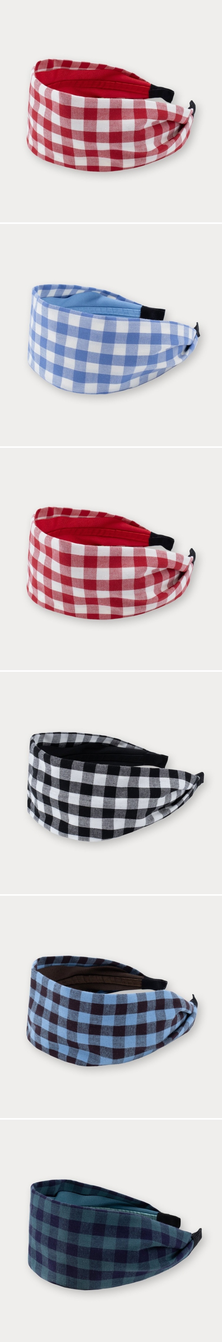 Soye - Korean Children Fashion - #kidsstore - Check Wide Hairband