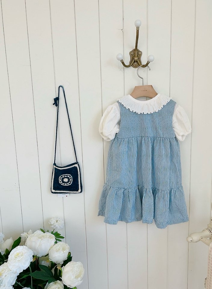 Studio M - Korean Children Fashion - #Kfashion4kids - Washed Two-Way One-piece - 8