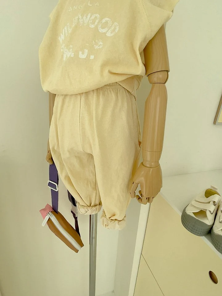Studio M - Korean Children Fashion - #kidzfashiontrend - Pigment Banding Pants - 4