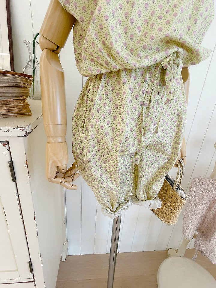 Studio M - Korean Children Fashion - #childofig - Nana Strap Flower Pants - 6