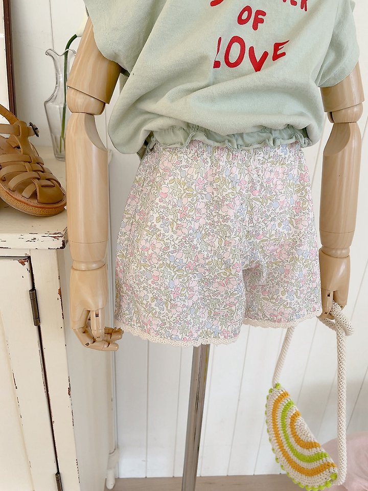 Studio M - Korean Children Fashion - #childofig - Paul & Joe Print Shorts - 3
