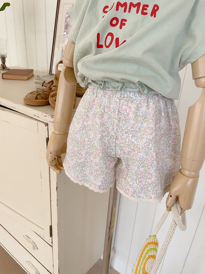 Studio M - Korean Children Fashion - #childofig - Paul & Joe Print Shorts - 4
