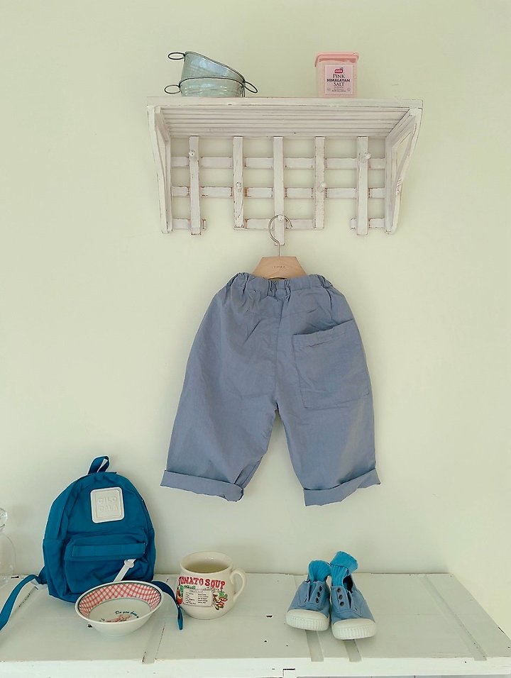 Studio M - Korean Children Fashion - #childrensboutique - One-Pin Tuck Wide Pants - 9