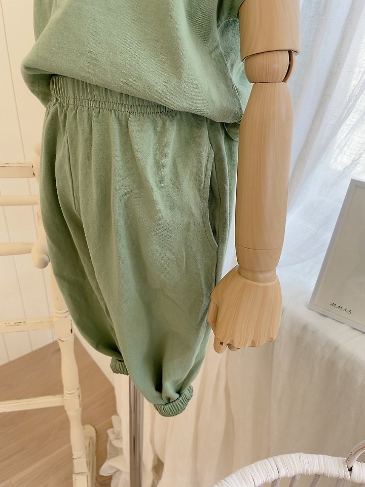 Studio M - Korean Children Fashion - #childrensboutique - Flower Banding Pants - 5